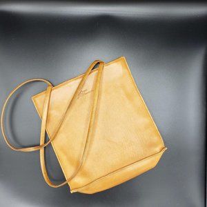 Stone Mountain 100% leather shoulder bag Purse With Attached Key Chain